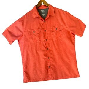 Croft & Barrow Men's Red Casual Button Down Shirt